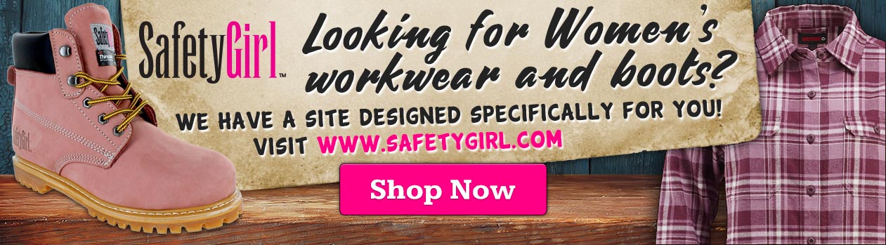looking for women's workwear and boots? visit safetygirl.com